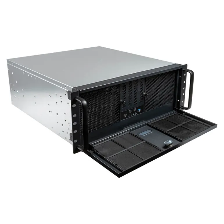 Caja Rack UNYKach 4U UK4339H 19" USB 3.0 Plata