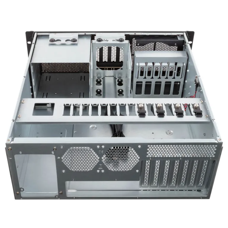 Caja Rack UNYKAch 19" 4U UK4329 Negro Sin Fuente