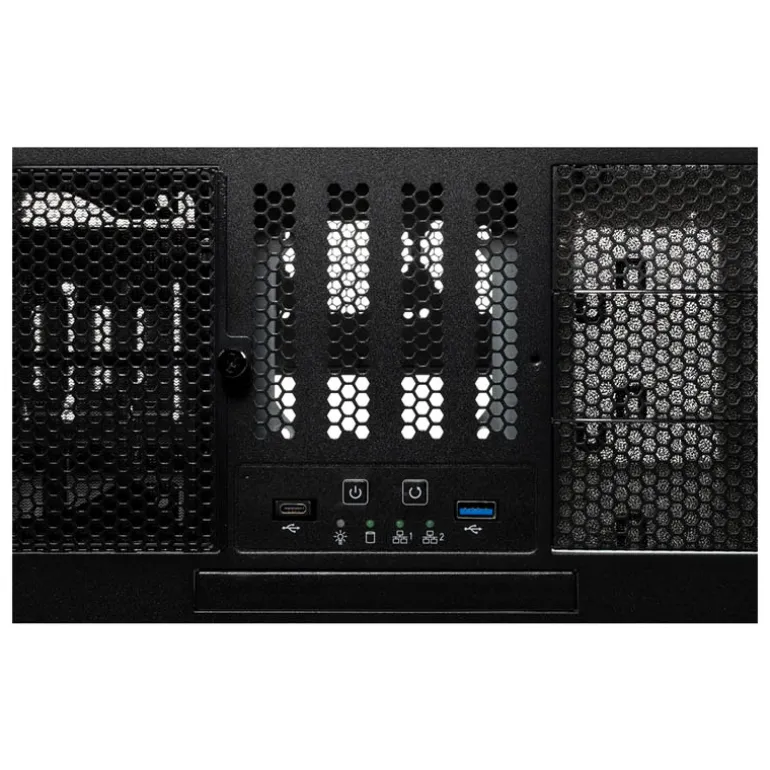 Caja Rack UNYKAch 19" 4U UK4329 Negro Sin Fuente