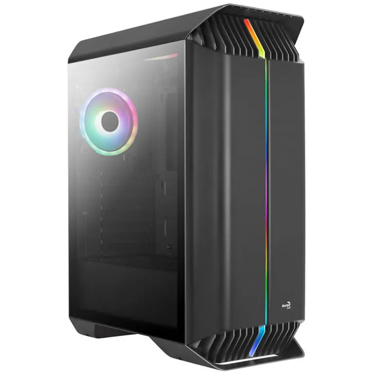 Caja/Torre Aerocool Gladiator Duo ARGB Negro