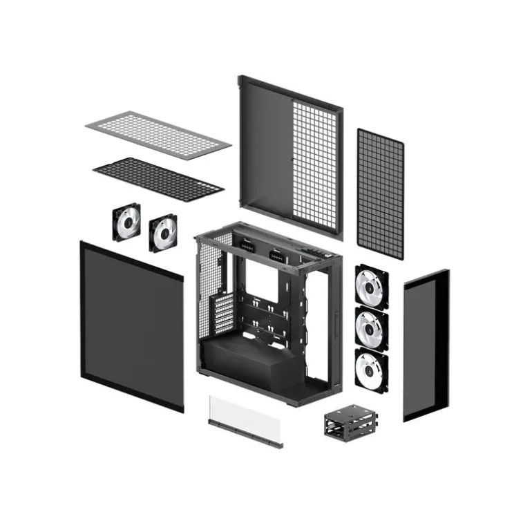 Caja/Torre Arctic Cooling Xtender Mirror Negro