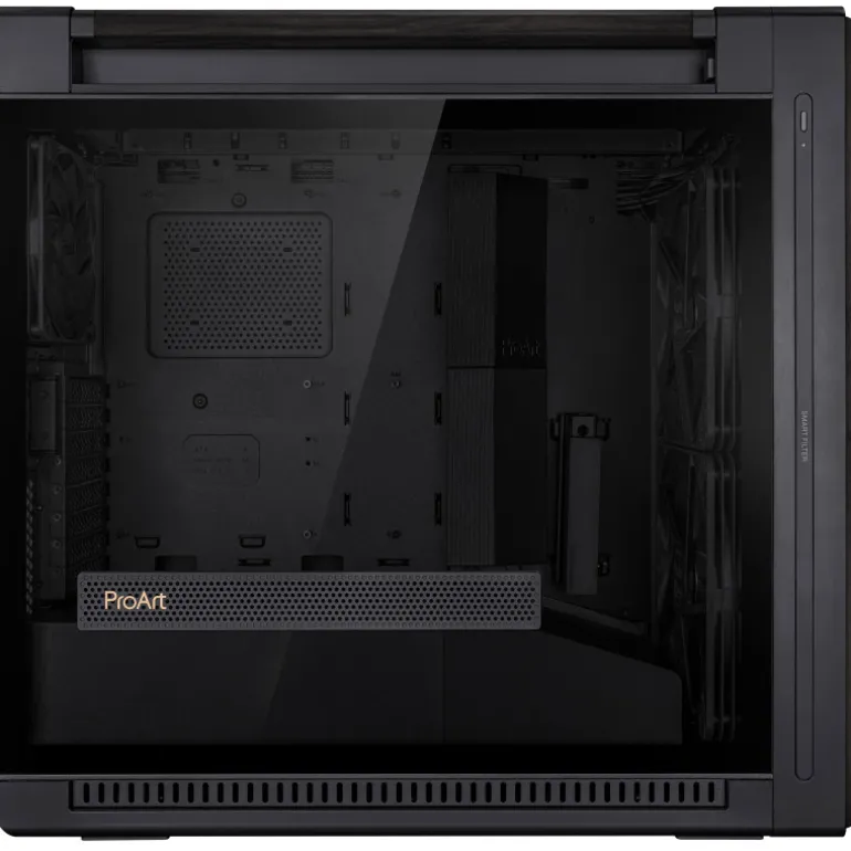 Caja/Torre Asus ProArt PA602 Wood Metal Edition Negro
