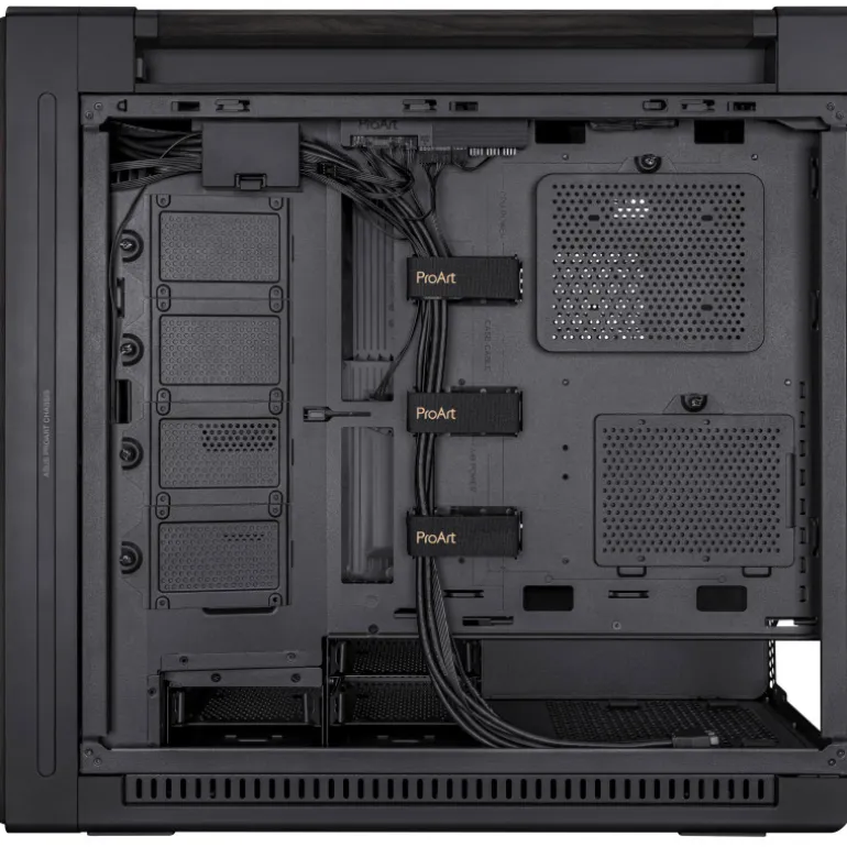Caja/Torre Asus ProArt PA602 Wood Metal Edition Negro