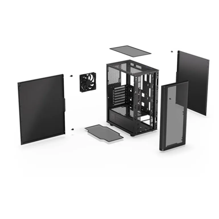 Caja/Torre Endorfy Ventum 200 Solid Negro