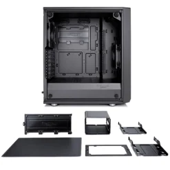 Caja/Torre Fractal Design Meshify C Cristal Templado Tintado Oscuro