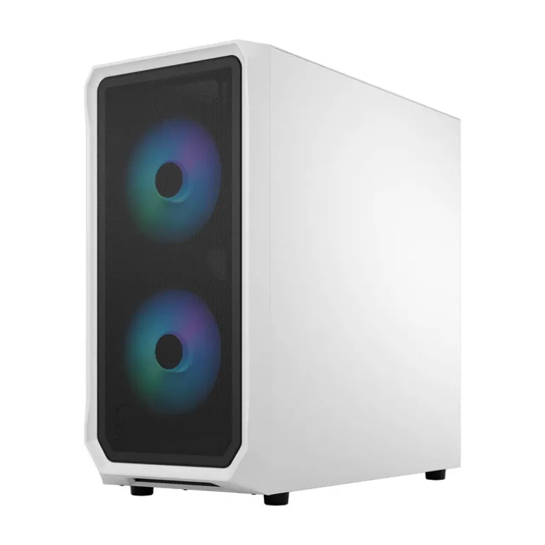 Caja/Torre Fractal Focus 2 RGB TG Blanco