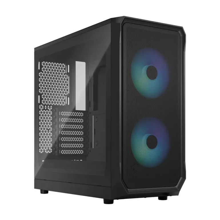 Caja/Torre Fractal Focus 2 RGB TG Negro