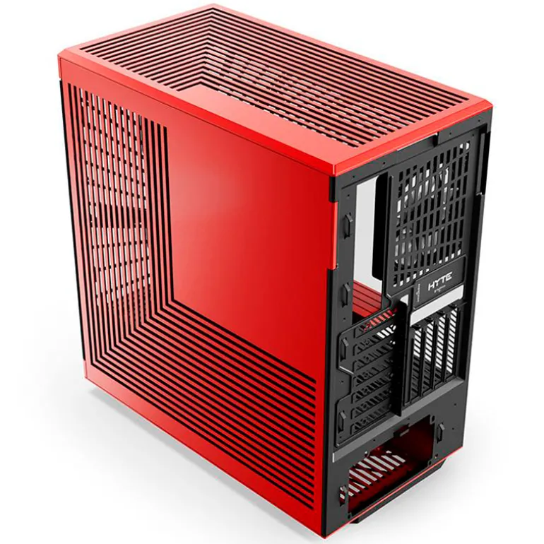 Caja/Torre Hyte Y40 Rojo