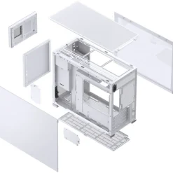 Caja/Torre Jonsbo D31 Screen Blanco