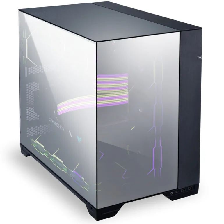 Caja/Torre Lian Li O11 VISION Chrome Negro