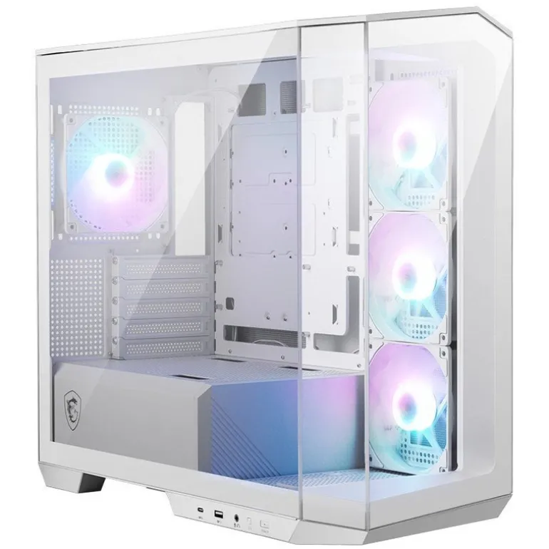 Caja/Torre MSI MAG PANO M100R PZ ARGB Blanco