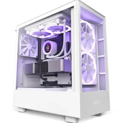 Caja/Torre NZXT H5 Elite Blanco