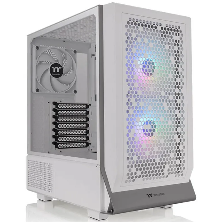Caja/Torre Thermaltake Ceres 300 TG Snow ARGB Blanco