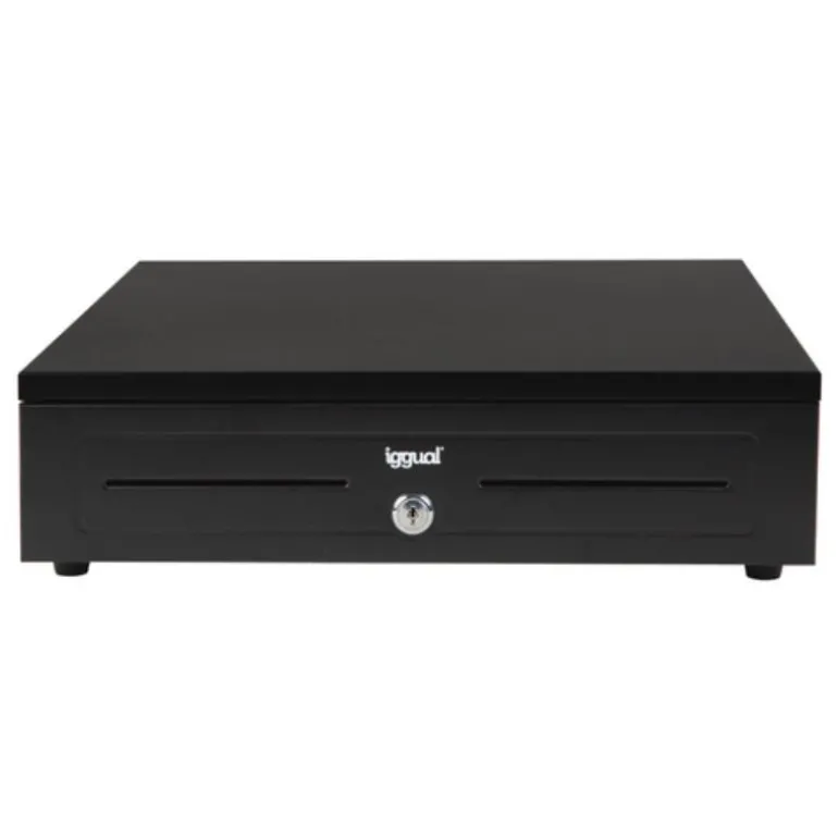 Cajón Portamonedas Iggual IRON-HD 41cm Negro