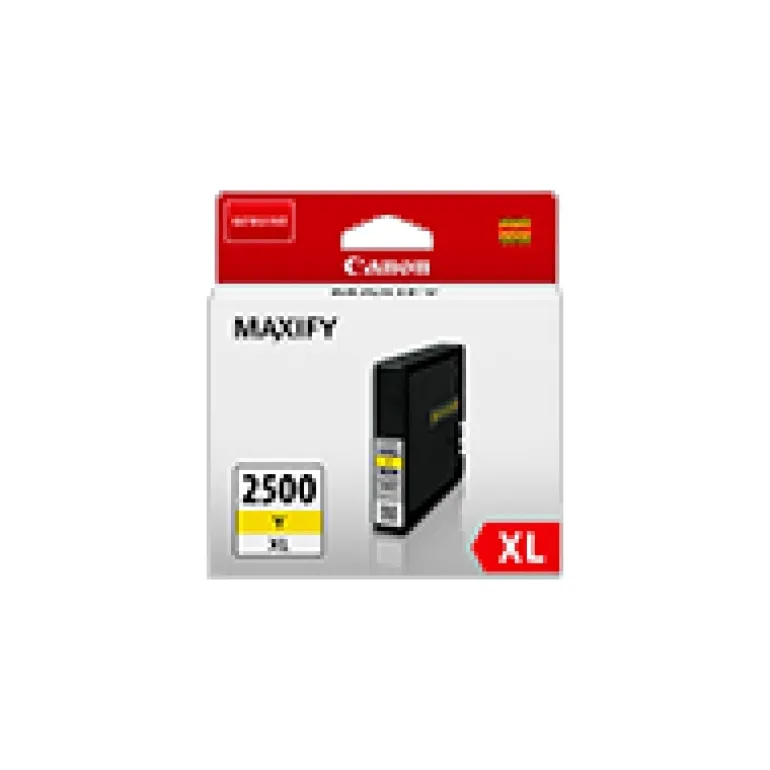 Canon PGI-2500XL Y Amarillo Tinta Alto Yield 1520 Páginas - Cartucho