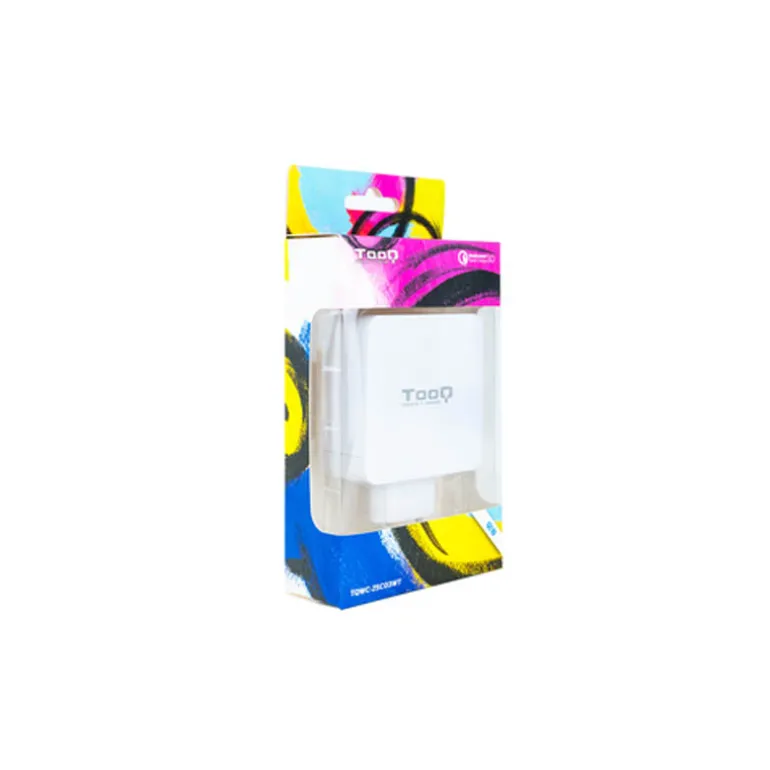 Cargador USB TooQ USB-A/USB-C 30W