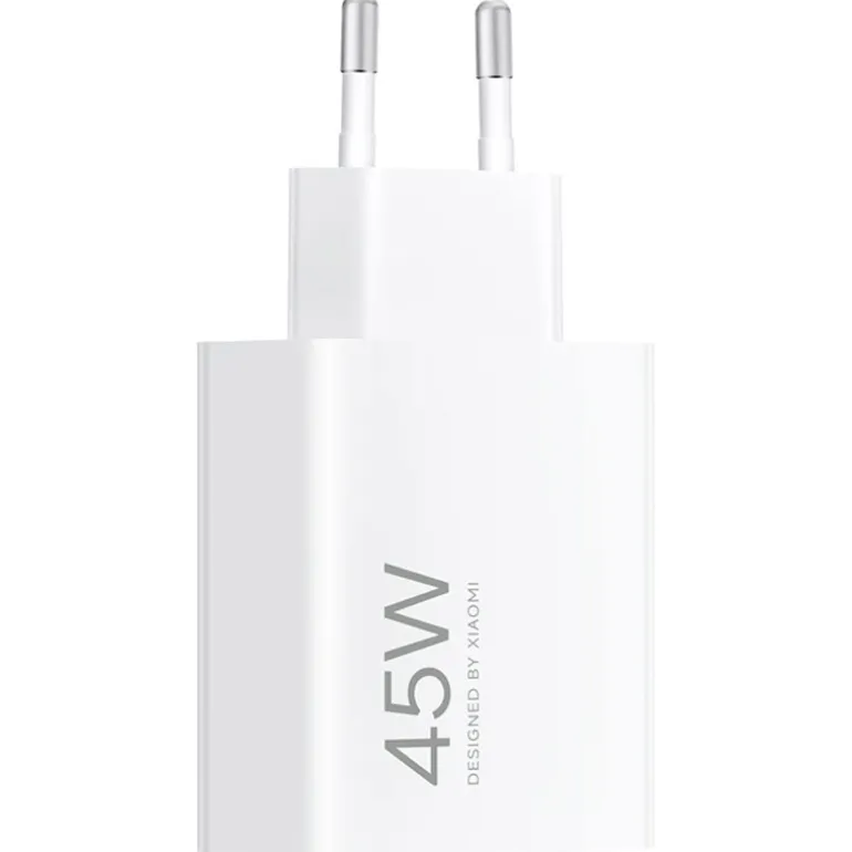 Cargador USB Xiaomi 45W Turbo Charging Power Adapter Type A Blanco