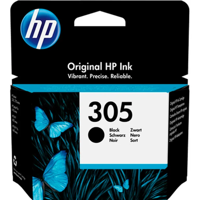 Cartucho Tinta HP Original 305 Negro