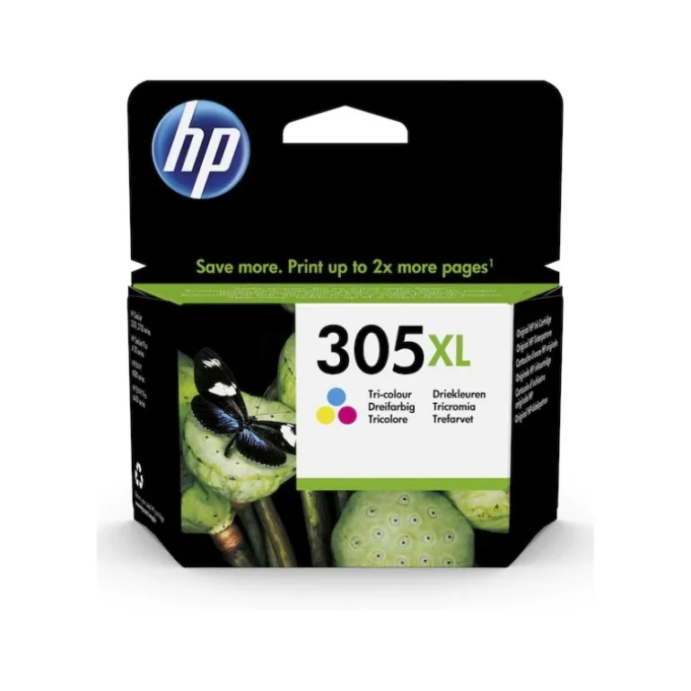 Cartucho Tinta HP 3YM63AE 305 XL Tricolor