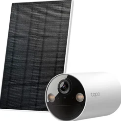 Cámara Videovigilancia TP-Link Tapo TC82 Kit 2K Wi-Fi Con Batería Recargable y Detencción IA