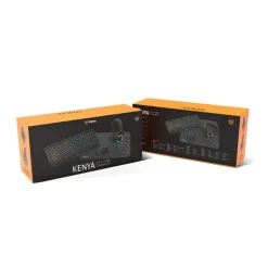 Combo Krom Kenya Gaming 4 en 1 RGB