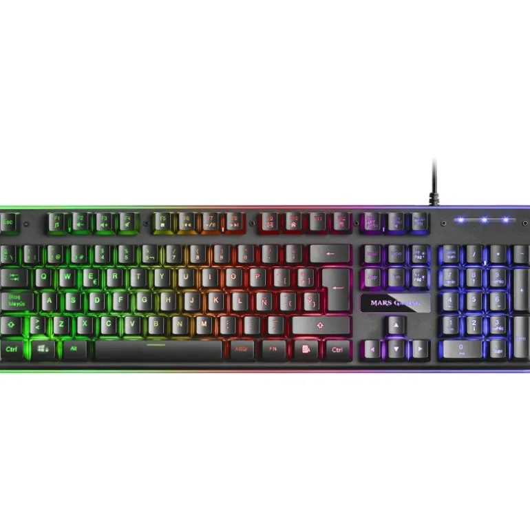 Combo Mars Gaming MCPX Combo 3 en 1 Negro