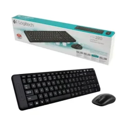 Combo Teclado/Ratón Logitech MK220 Teclado + Ratón Inalámbrico