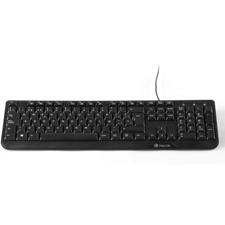 Combo Teclado/Ratón NGS Cocoa Kit Teclado Multimedia + Ratón