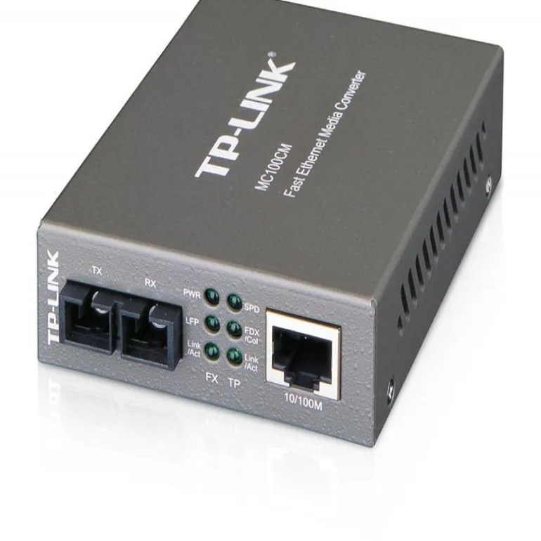 Conversor TP-LINK Fibra 100BASE-FX a Cobre 100BASE-TX