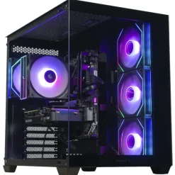 COOLPC Black III - Ryzen 5 7600X / Radeon RX 9060 XT 16GB / 16GB DDR5 / 1TB SSD / W11
