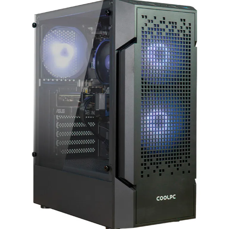 COOLPC RED XIV - Ryzen 5 5600T / Radeon RX 9060 XT 16GB / 16GB DDR4 3200Mhz / NVMe 1TB / W11P