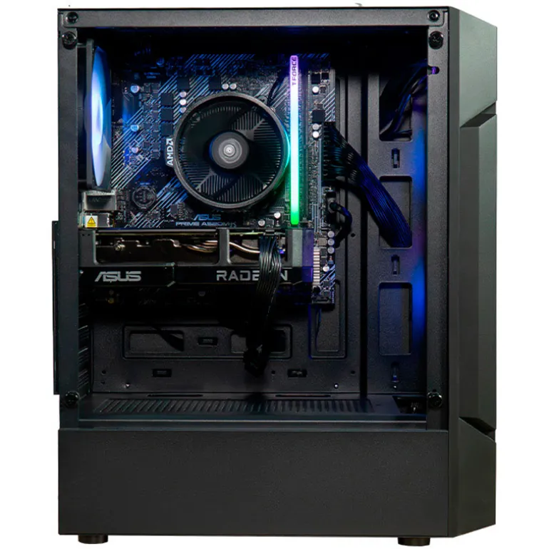 COOLPC RED XIV - Ryzen 5 5600T / Radeon RX 9060 XT 16GB / 16GB DDR4 3200Mhz / NVMe 1TB / W11P