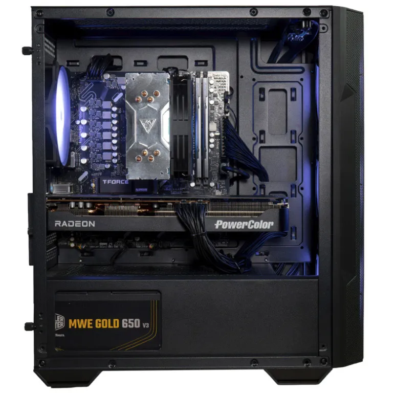 COOLPC RED XIX - Ryzen 5 7600 / Radeon RX 9070 XT 16GB / 32GB DDR5 6000Mhz / NVMe 1TB / W11P