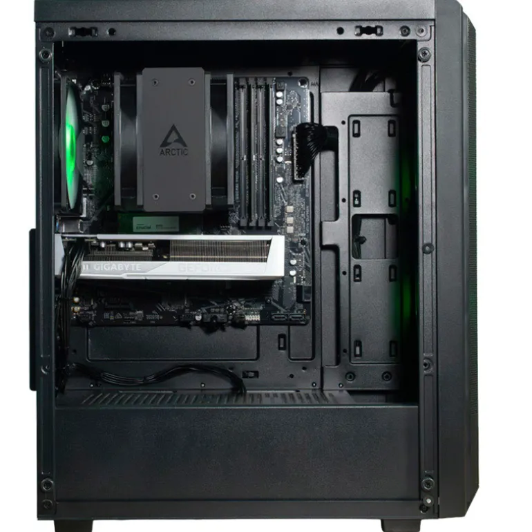 COOLPC RED XXVIII - Ryzen 5 5500 / GeForce RTX 5060 Ti 8GB / 32GB DDR4 3200Mhz / NVMe 1TB