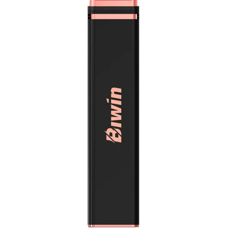 Disco Duro Externo Biwin PD2000 SSD 2TB USB 3.2 Negro Aluminio