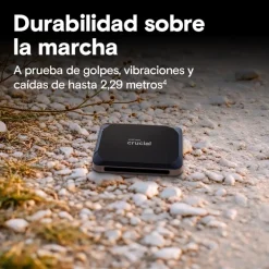 Disco Duro Externo Crucial X9 SSD 1TB USB 3.2 Gen2 Negro