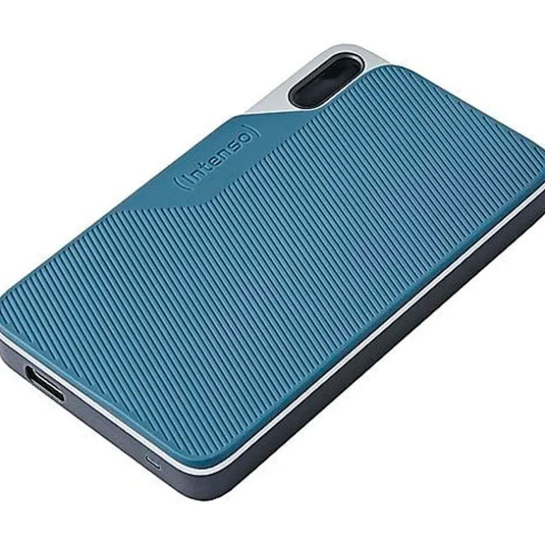 Disco Duro Externo Intenso TX100 2TB USB 3.2 Gris Azulado