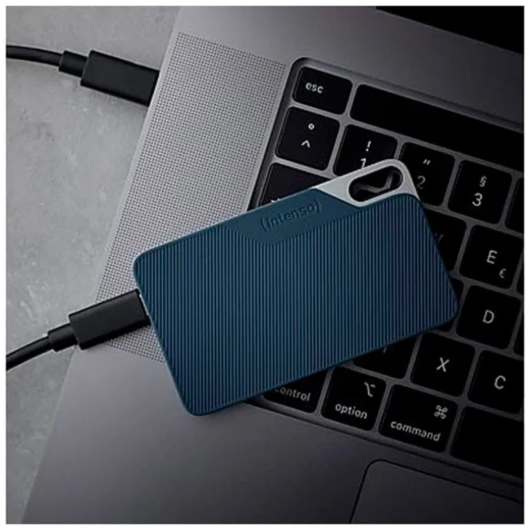 Disco Duro Externo Intenso TX100 2TB USB 3.2 Gris Azulado