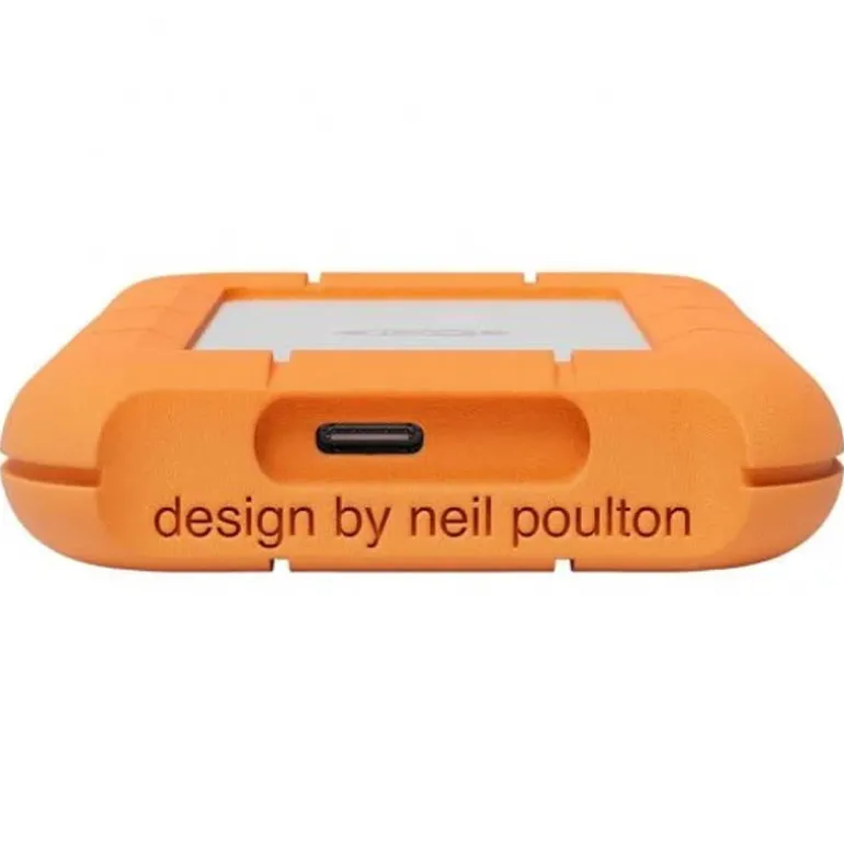 Disco Duro Externo LaCie Rugged 500GB 2.5" USB 3.2 Gris