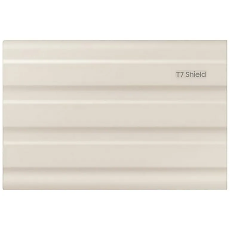 Disco Duro Externo Samsung SSD T7 Shield 1TB USB 3.2 Beige