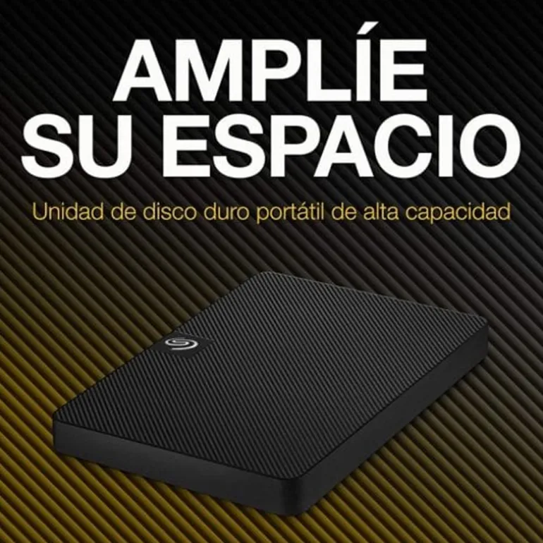 Disco Duro Externo Seagate Expansion HDD 1TB 2.5" USB 3.0 Negro