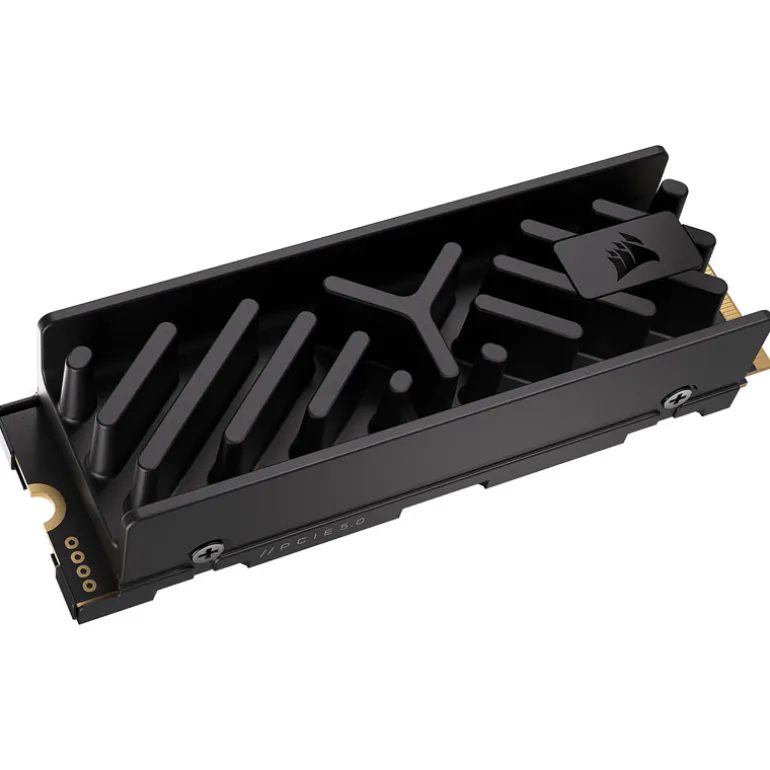 Disco Duro M.2 Corsair MP700 ELITE 1TB PCIe Gen5 x4 NVMe SSD Con Disipador