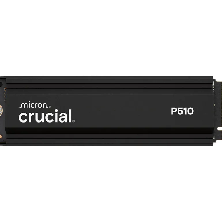Disco Duro M.2 Crucial P510 1TB PCIe Gen5 x4 NVMe SSD Con Disipador