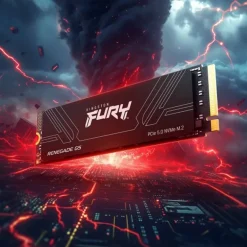 Disco Duro M.2 Kingston Fury Renegade G5 2TB PCIe Gen5 x4 NVMe SSD