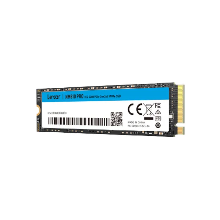 Disco Duro M.2 Lexar NM610 PRO 1TB PCIe Gen3 x4 NVMe SSD