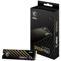 Disco Duro M.2 MSI SPATIUM M461 1TB PCIe Gen4 NVMe