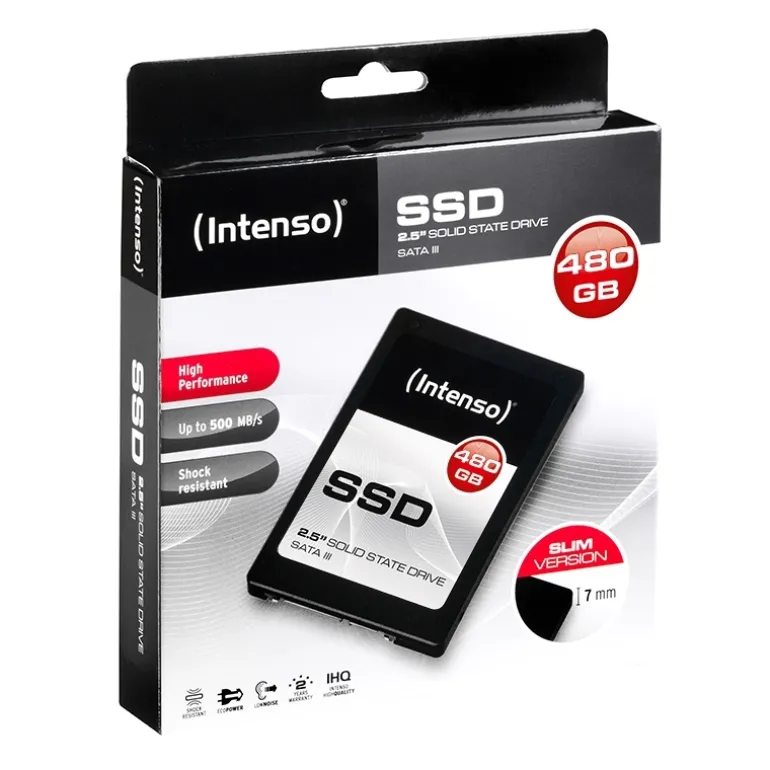 Disco Duro SSD Intenso High Performance 480GB 2.5"