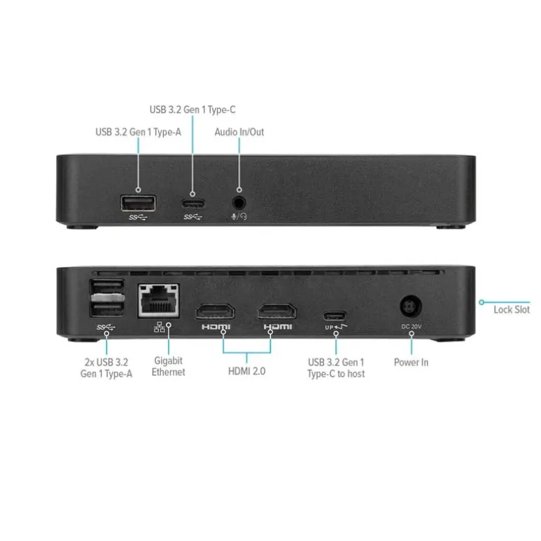 Dock Targus USB-C Dual 4K 65PD 130W