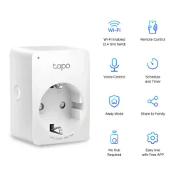 Enchufe Inteligente TP-Link P100 Pack 2