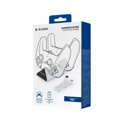 Estación De Carga BigBen TRIPLE CHARGER Para Mandos PS5 USB-C